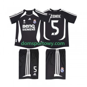 Koszulka Real Madryt ZIDANE 5 2006 2007 Retro Dziecięcy Wyjazdowe Koszulki Piłkarskie Krótki Rękaw